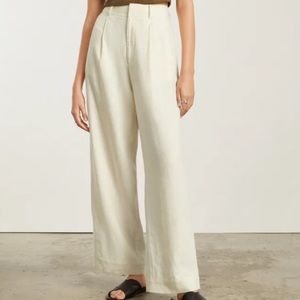 ISO Everlane Linen Way-High Drape Pant